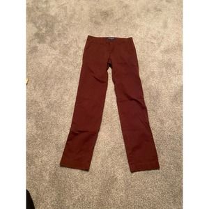 Arizona mens burgundy‎ pants 29x32